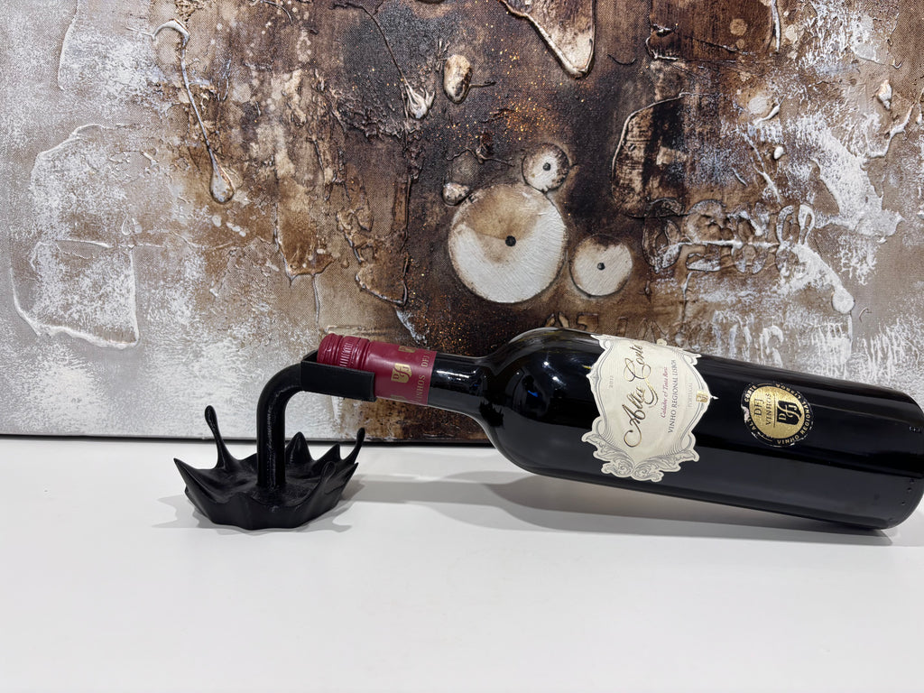 Katt Vinflaskeholder Dekorativ Vinoppbevaring