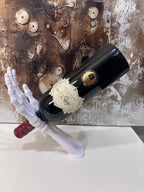 Skjelett Vinflaskeholder  Dekorativ Bordpynt