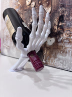 Skjelett Vinflaskeholder  Dekorativ Bordpynt