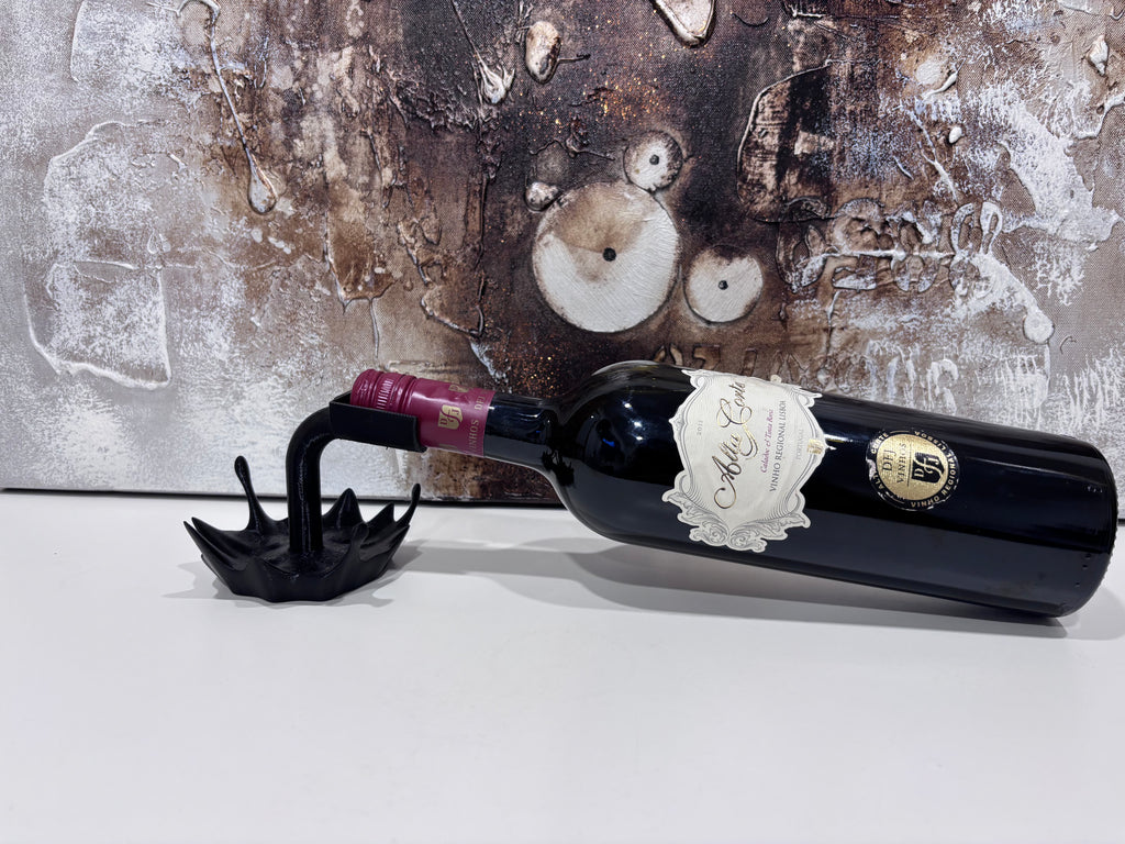 Katt Vinflaskeholder Dekorativ Vinoppbevaring