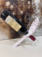 Skjelett Vinflaskeholder  Dekorativ Bordpynt